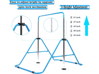 Thumbnail for Gymnastic Training Bar Horizontal High Bar For Home Gym Training