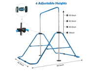 Thumbnail for Kids Gymnastic Bar Horizontal High Bar For Home Gym Training