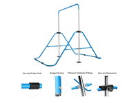 Thumbnail for Kids Gymnastic Bar Horizontal High Bar For Home Gym Training