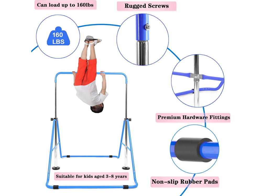 Gymnastic Training Bar Horizontal High Bar For Home Gym Training