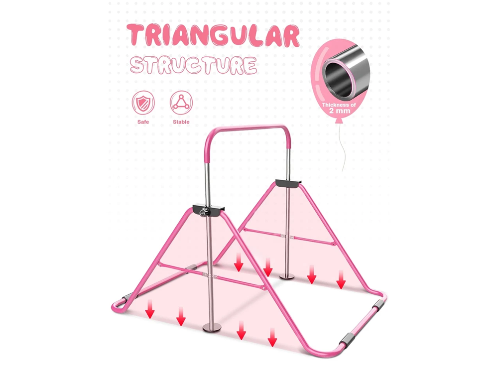 Kids Gymnastic Bar Horizontal High Bar For Home Gym Training