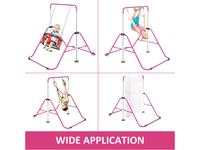 Thumbnail for Kids Gymnastic Bar Horizontal High Bar For Home Gym Training