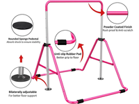 Thumbnail for Kids Gymnastic Bar Horizontal High Bar For Home Gym Training