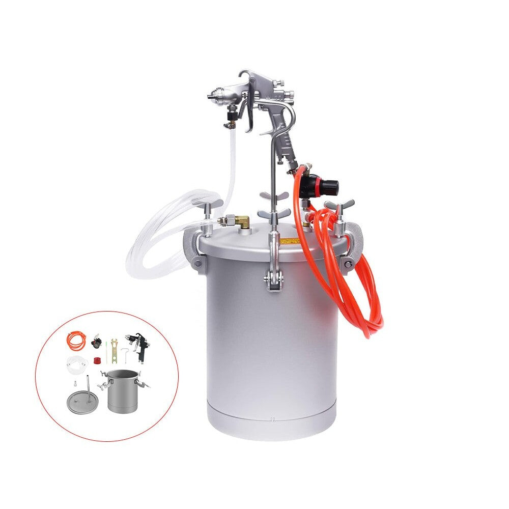 15L paint pressure tank iron material front view