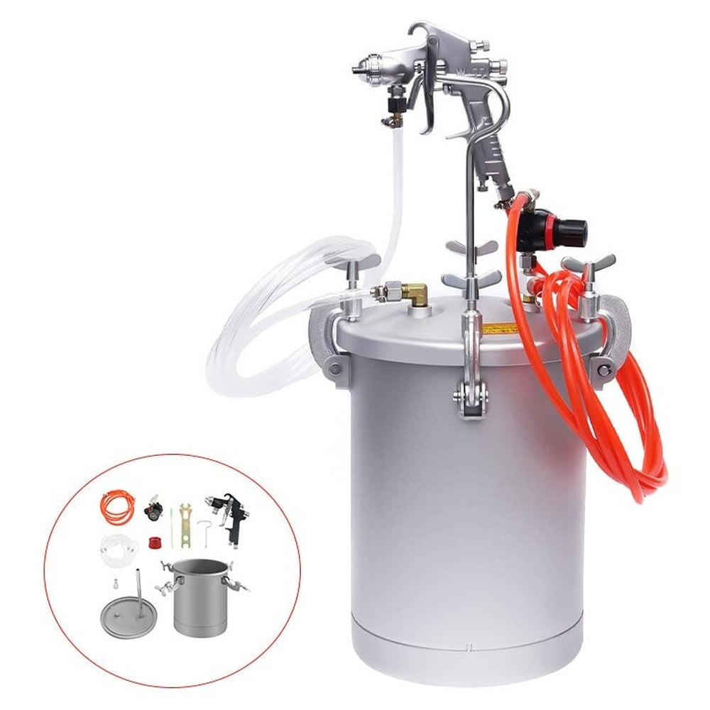 Paint pressure tank system with user manual