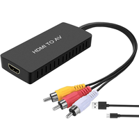 Thumbnail for HDMI to AV Converter compact black design