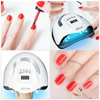 Thumbnail for 120W LED Light UV Nail Dryer Fast Drying GEL Nail Dryer