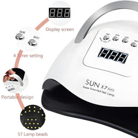 Thumbnail for 120W LED Light UV Nail Dryer Fast Drying GEL Nail Dryer