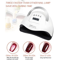 Thumbnail for 120W LED Light UV Nail Dryer Fast Drying GEL Nail Dryer