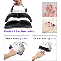 Thumbnail for 120W LED Light UV Nail Dryer Fast Drying GEL Nail Dryer