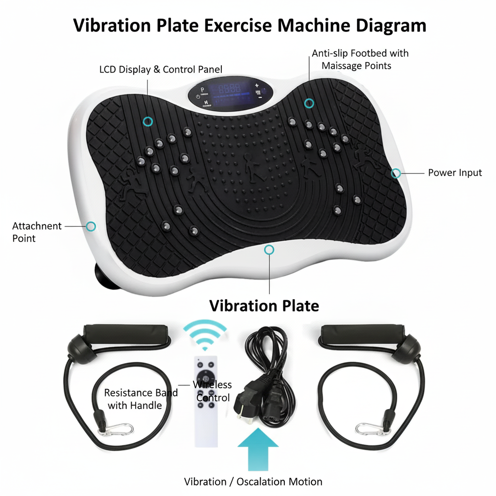 Vibration Plate Lymphatic Drainage Machine for Weight Loss