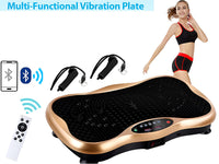 Thumbnail for Gold vibration plate used for full body exercise