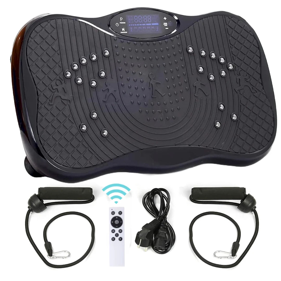Side angle of vibration plate lymphatic drainage machine with remote