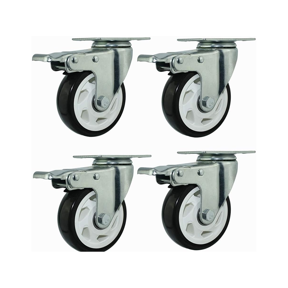 Castor Trolley Wheel with Brake