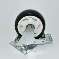 Thumbnail for Caster Wheel Trolley Wheel with Brake 4Pcs