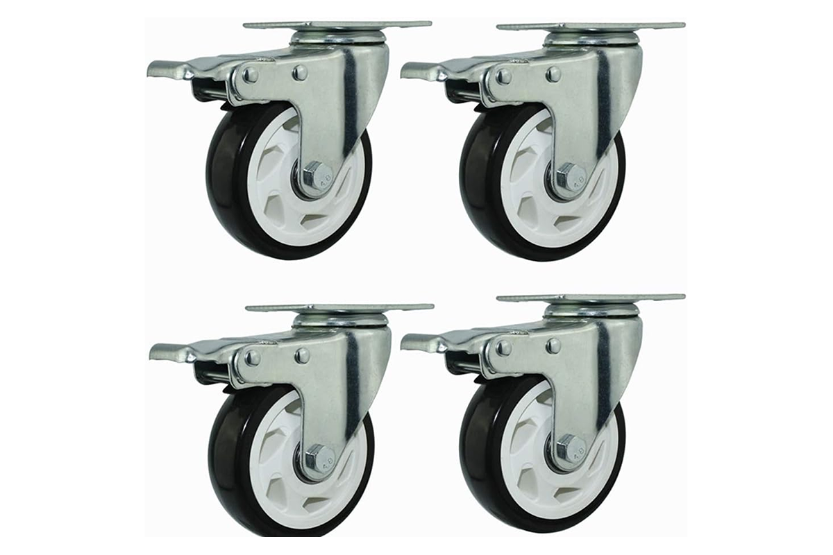 Castor Trolley Wheel with Brake