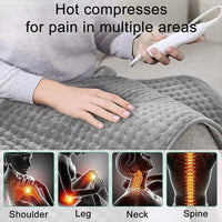Thumbnail for Electric Hot Heated Pad Blanket for Back Pain Muscle Pain Relieve