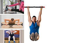 Thumbnail for Adjustable Chin Up Pull Up Bar