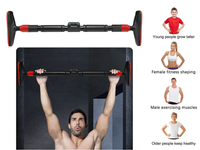 Thumbnail for Adjustable Chin Up Pull Up Bar