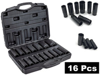 Thumbnail for Impact Socket Set 16 Pcs