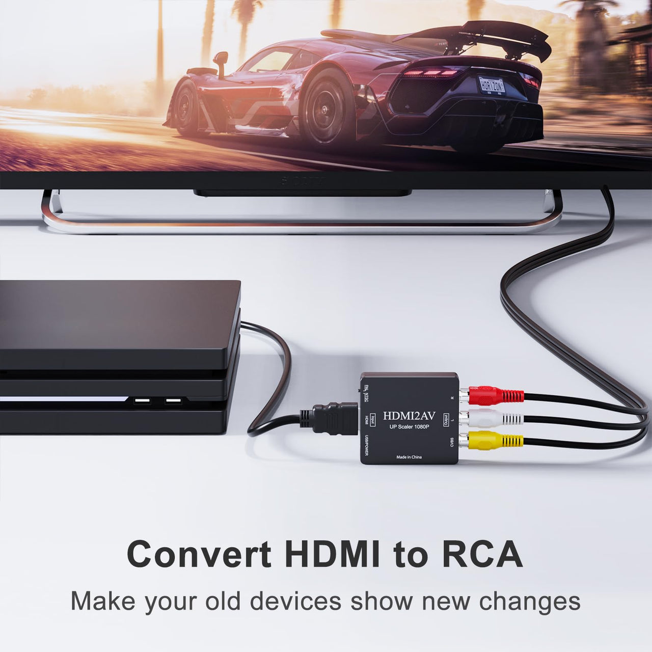 HDMI to RCA Converter Adapter