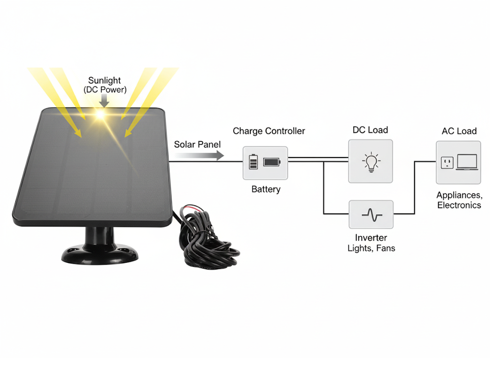 Solar Panel for Ring Camera