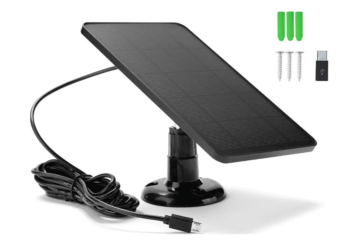 Universal Solar Panel for CCTV Security Camera