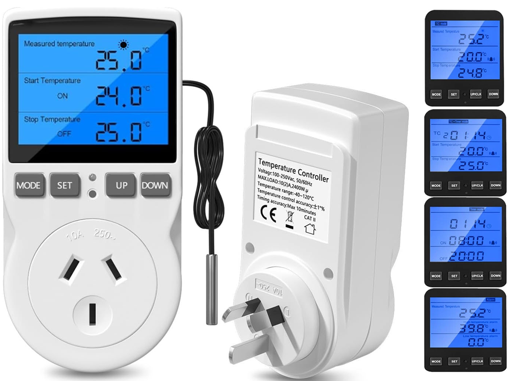 Digital Temperature Controller Thermostat Timer