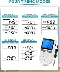 Thumbnail for Digital Temperature Controller Thermostat Timer