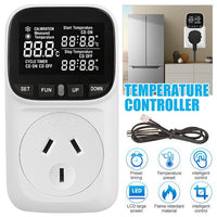 Thumbnail for Digital Thermostat Electric Temperature Controller Sensor Socket Timer