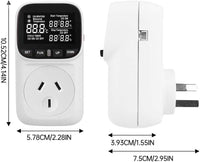Thumbnail for Digital Thermostat Electric Temperature Controller Sensor Socket Timer