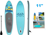 Thumbnail for 11ft' Inflatable Stand Up Paddle Board Surfboard SUP