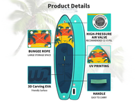 Thumbnail for Inflatable Paddle Board SUP Board