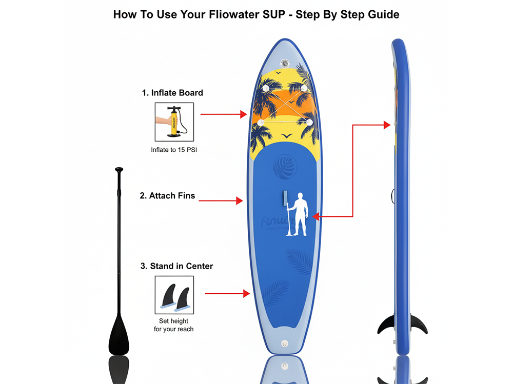 Inflatable Stand Up Paddle Board 11' (335 cm)