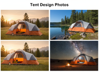 Thumbnail for Waterproof Camping tent, Family Tent