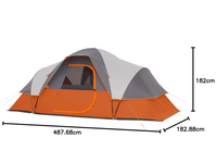 Thumbnail for Waterproof Camping tent, Family Tent
