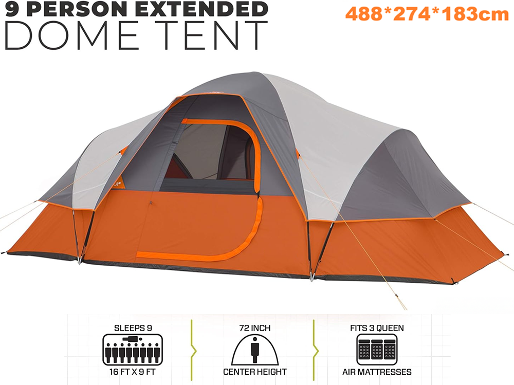 Waterproof Camping tent, Family Tent