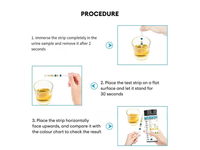 Thumbnail for Urine PH Test Strips Protein Ketone Testing Strip