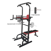 Thumbnail for Power Tower Dip Station Pull Up Bar for Home Gym