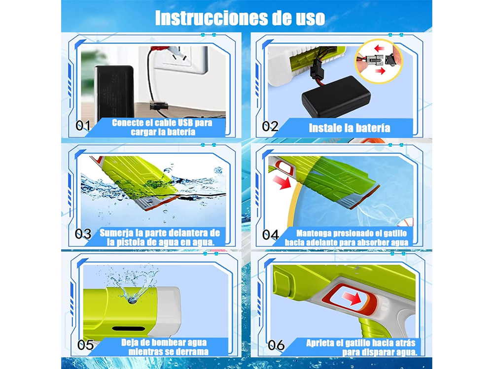 Kids Automatic Electric Water Gun