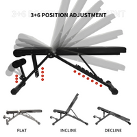 Thumbnail for Multi-Functional Adjustable Weight Bench
