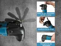 Thumbnail for Cordless Oscillating Multi tool Fits Makita 18V Battery