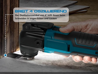 Thumbnail for Cordless Oscillating Multi tool Fits Makita 18V Battery