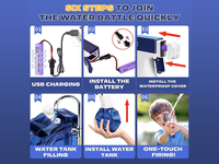 Thumbnail for Electric Water Gun Automatic Blaster