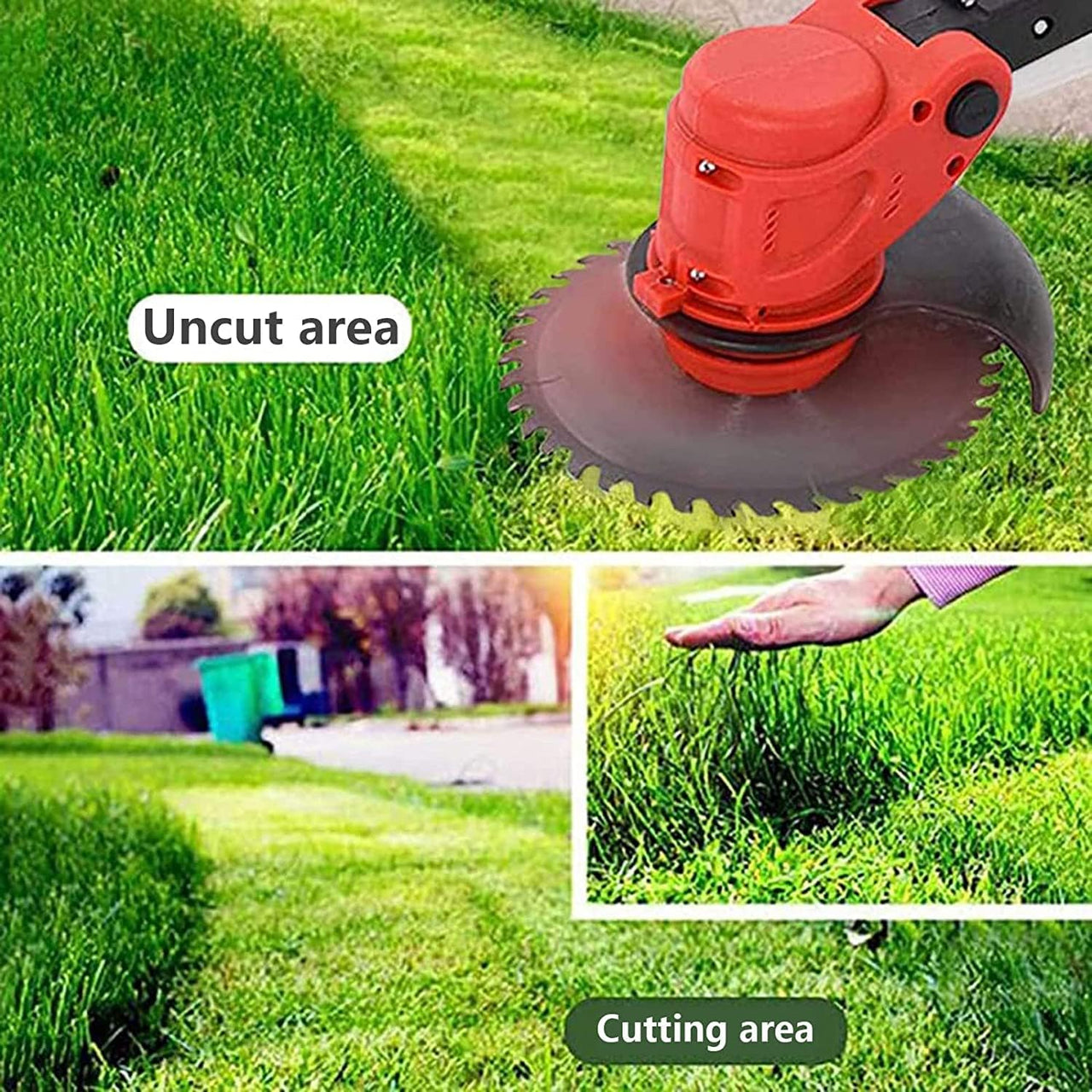 Weed Eater and Grass Trimmer Lawn Mower