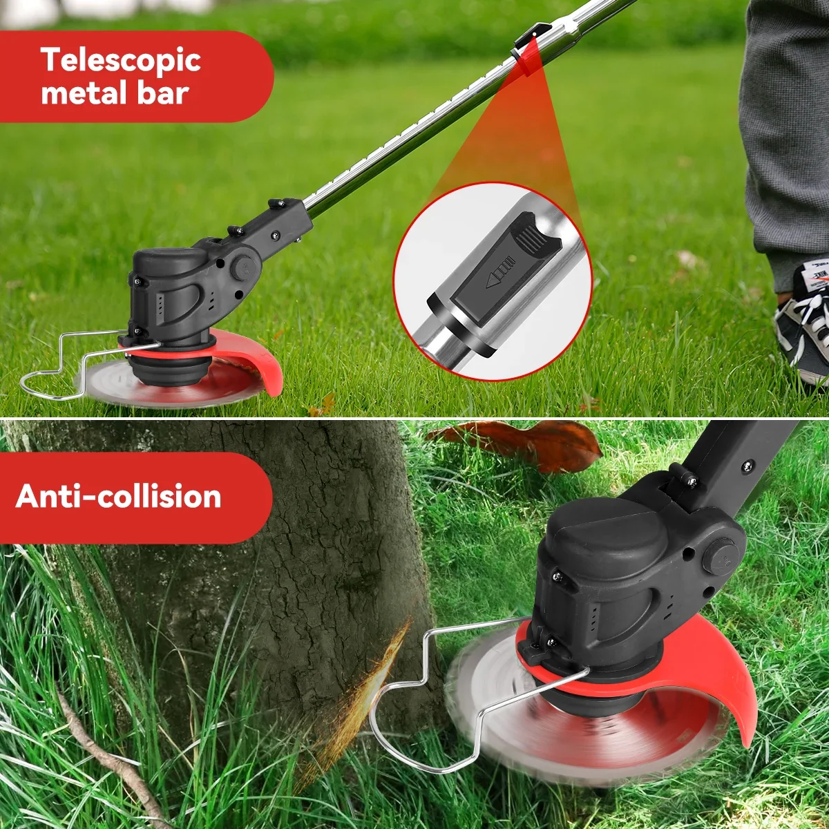 Weed Eater and Grass Trimmer Lawn Mower