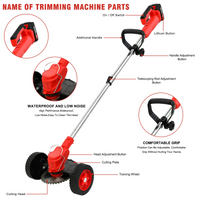 Thumbnail for Lawn Mower Cordless Grass Trimmer Weed Eater