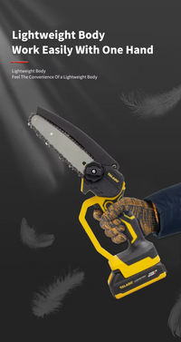 Thumbnail for Mini Chainsaw Cordless Power ChainSaws 6