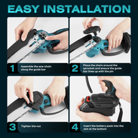 Thumbnail for Mini Chain saw Cordless Power Chain Saws 4