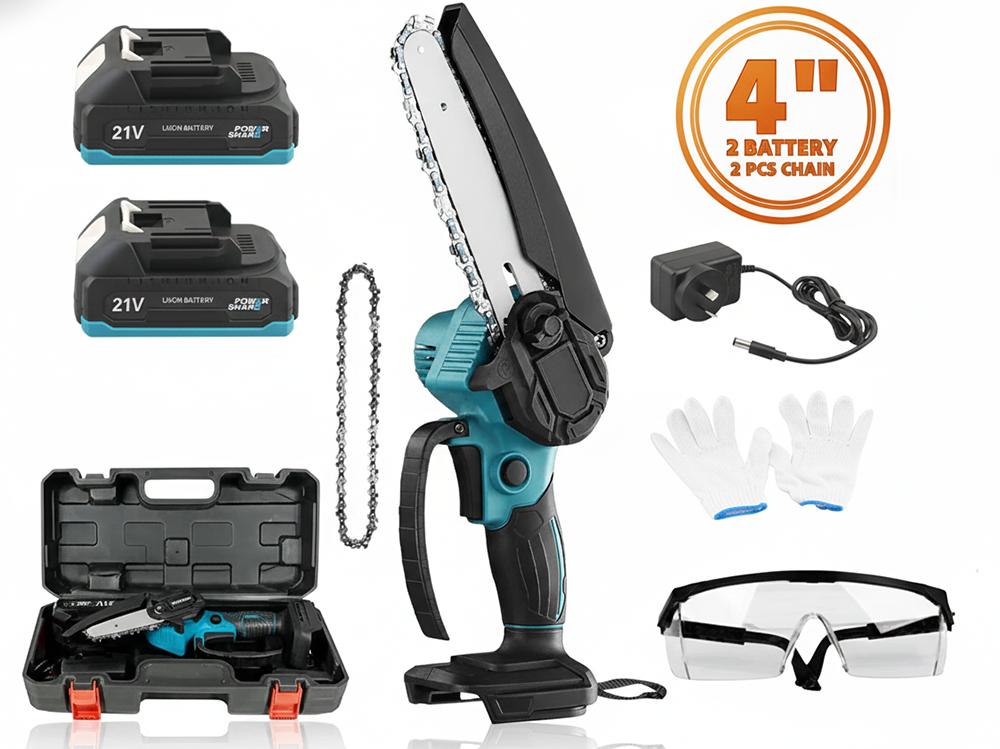 Mini Chain saw Cordless Power Chain Saws 4"